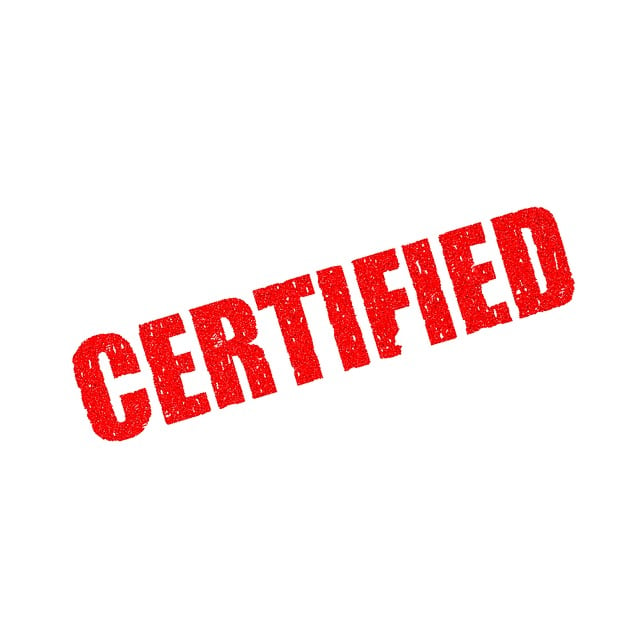 certified